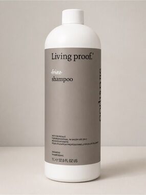 Living proof Frizz Shampoo — Gray and White Bottle